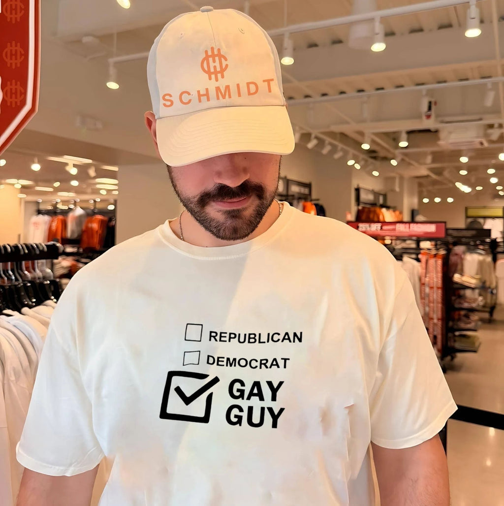 Republican Democrat Gay Guy Checkbox LGBTQ shirt