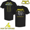 Metallica M72 Glasgow 2026 Band Members World Tour Date T-Shirt