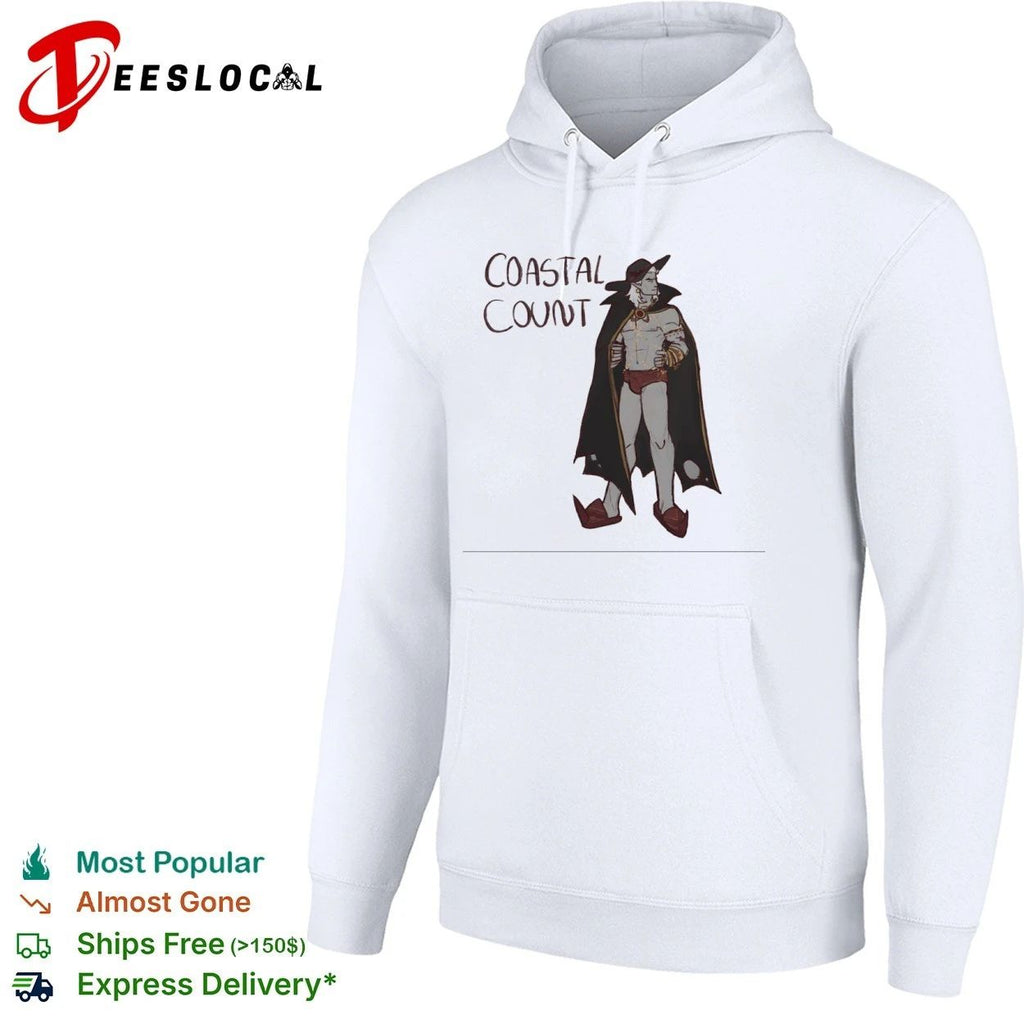 Coastal Count vampire fantasy character T-shirt