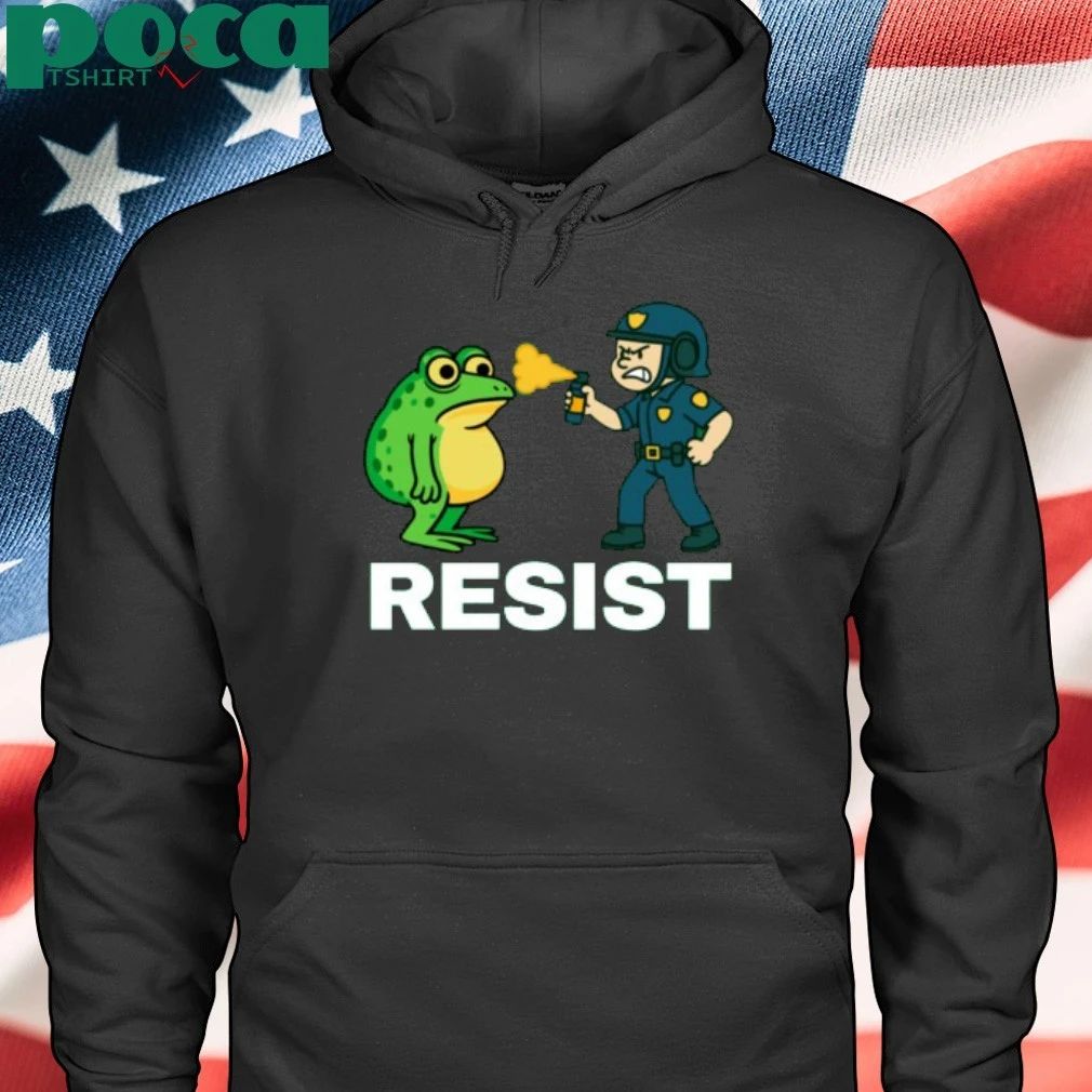 Portland Frog Protest Frogs Against Resist 2025 T-Shirt