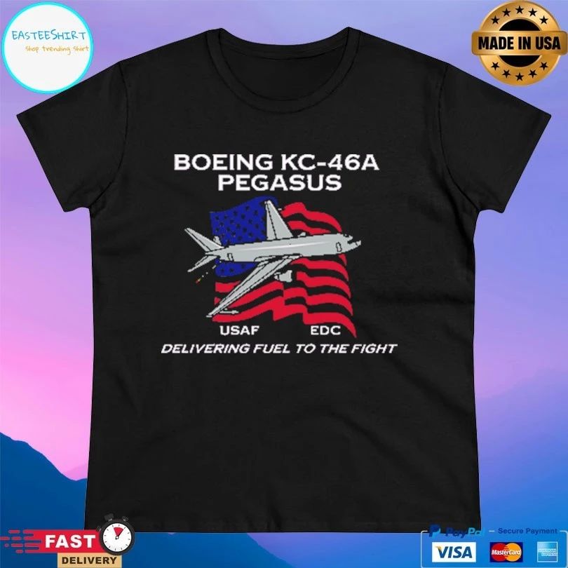 Boeing Kc-46A Pegasus Usaf Edc Delivering Fuel To The Fight T-shirt