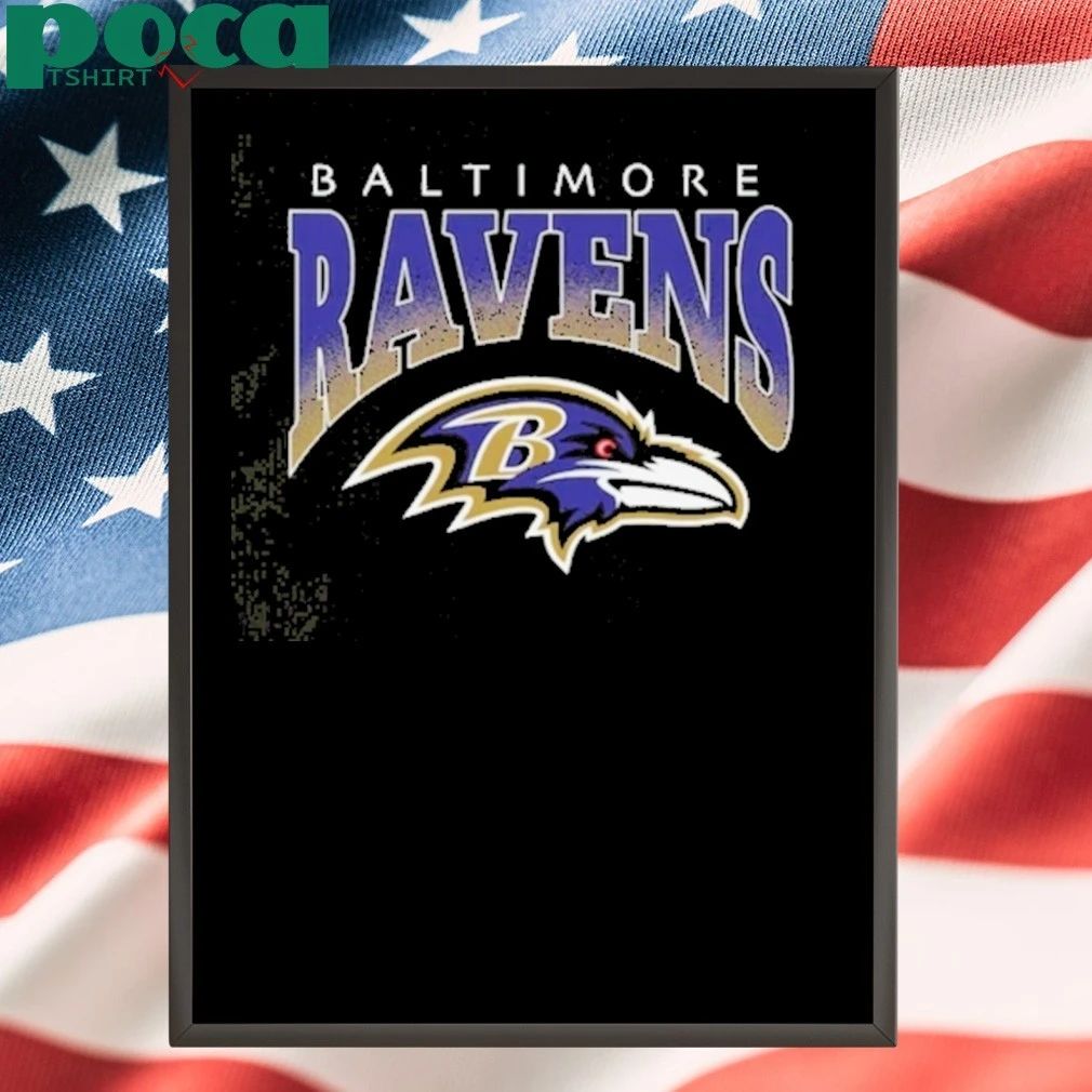 Baltimore Ravens Logo 2025 Crewneck T-shirt