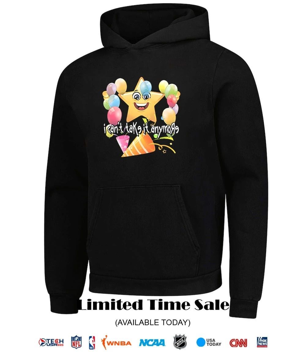 I can’t take it anymore star shirt
