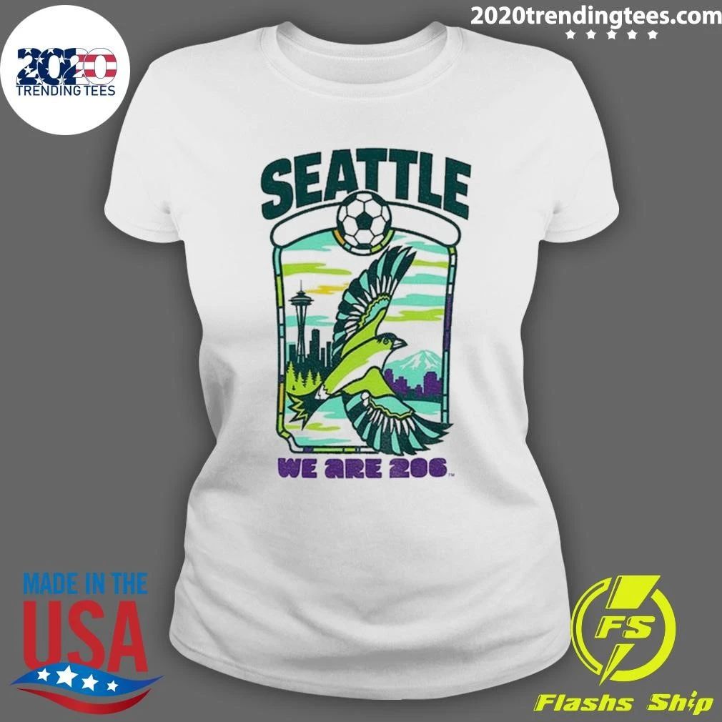 Seattle Host City World Cup 2026 Soccer We Are 206 Shirt