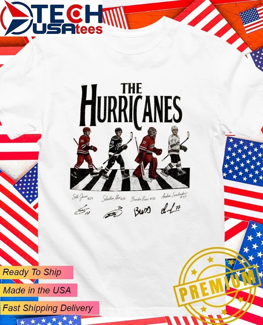 The Carolina Hurricanes Hockey Abbey Road 2026 Stanley Cup Champions signature shirt