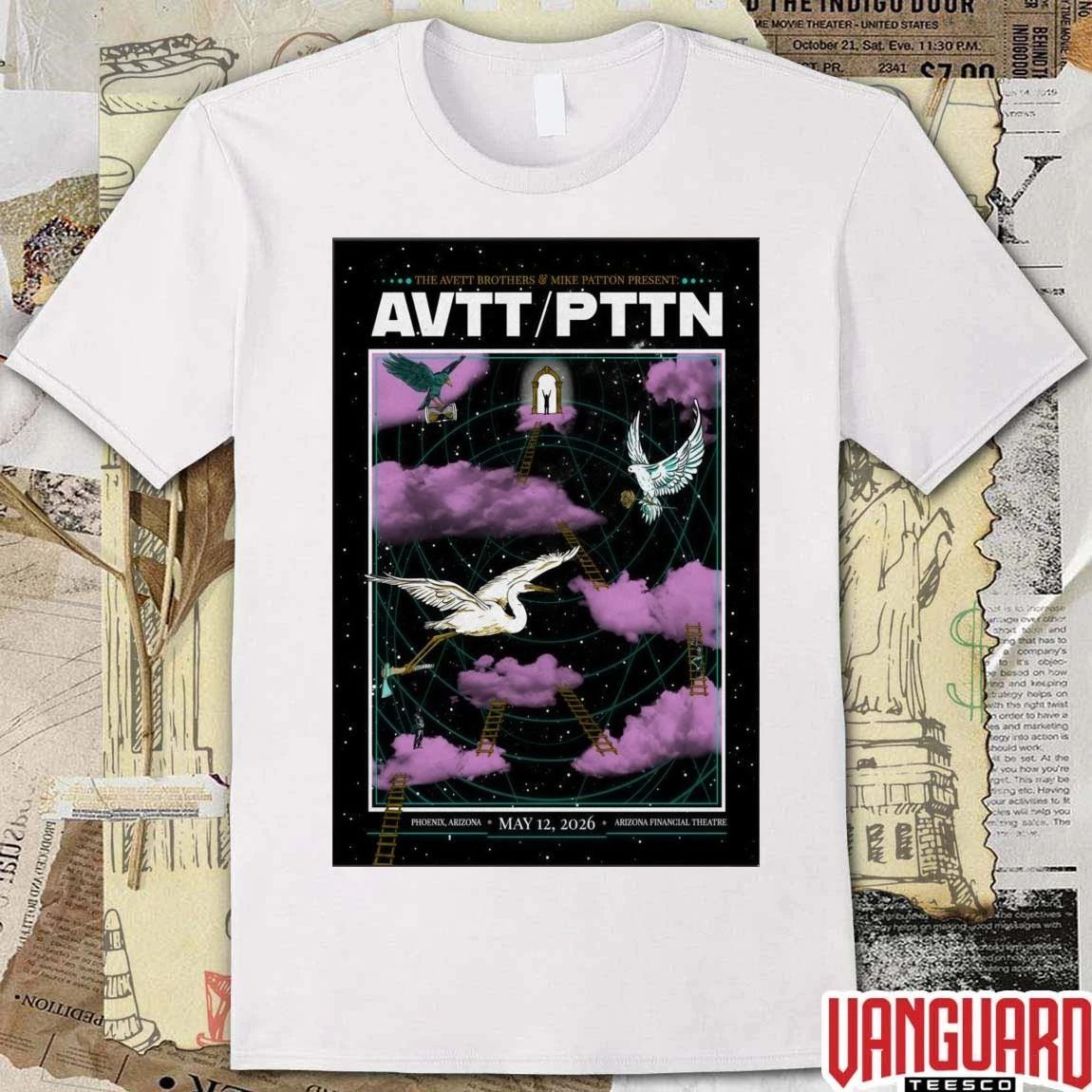 The Avett Brothers The Arizona Financial Theatre in Phoenix AZ May 12 2026 Poster t-shirt
