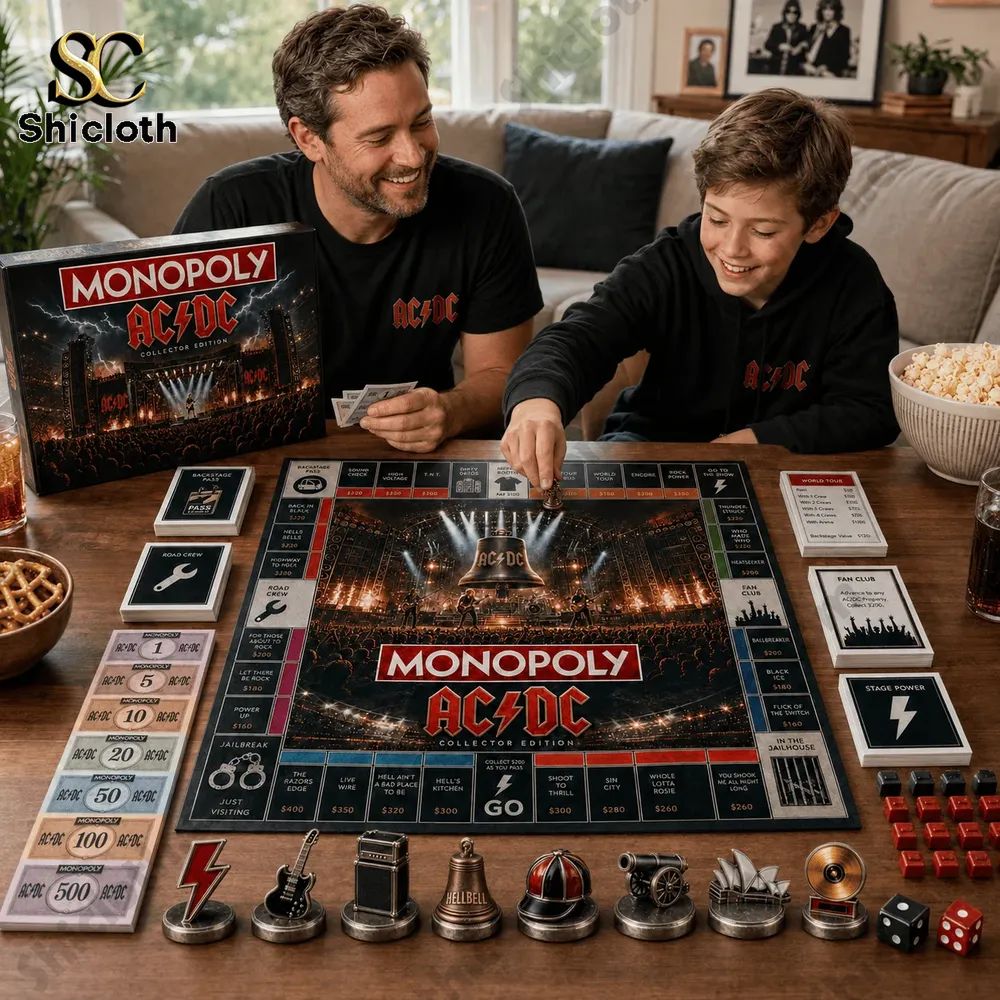 ACDC Band Collector’s Edition Monopoly Board Game