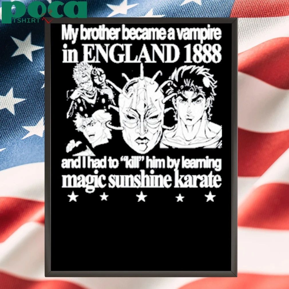 My Brother Became A Vampire In England 1888 T-shirt