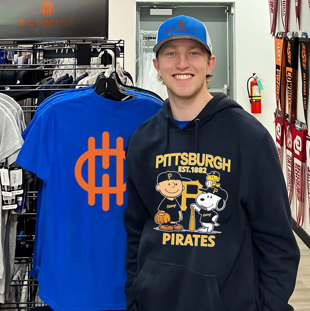 Peanuts x Pittsburgh Pirates Baseball est 1882 shirt