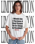I would like 2 purchase a used firearm shirt