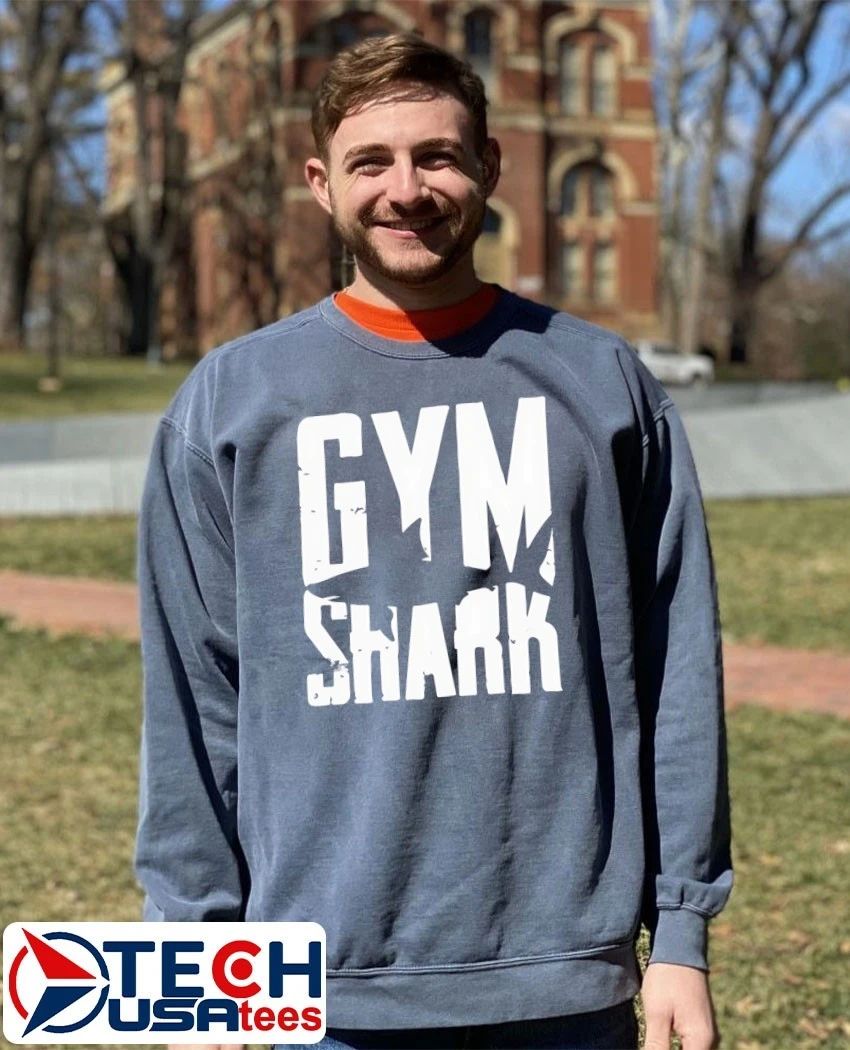 Gym shark shirt