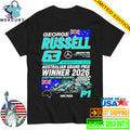 George Russell AMG Petronas F1 Team P1 Australian Grand Prix 2026 Champions Shirt