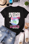 5SOS World Tour Belfast UK Shirt