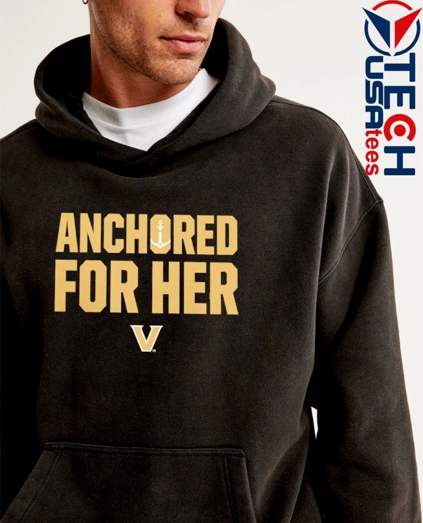 Vanderbilt Commodores Anchored for her shirt