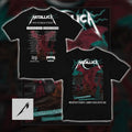 Metallica M72 World Tour Cardiff 2026 Principality Stadium Wales Red Dragon Pop-Up Tee