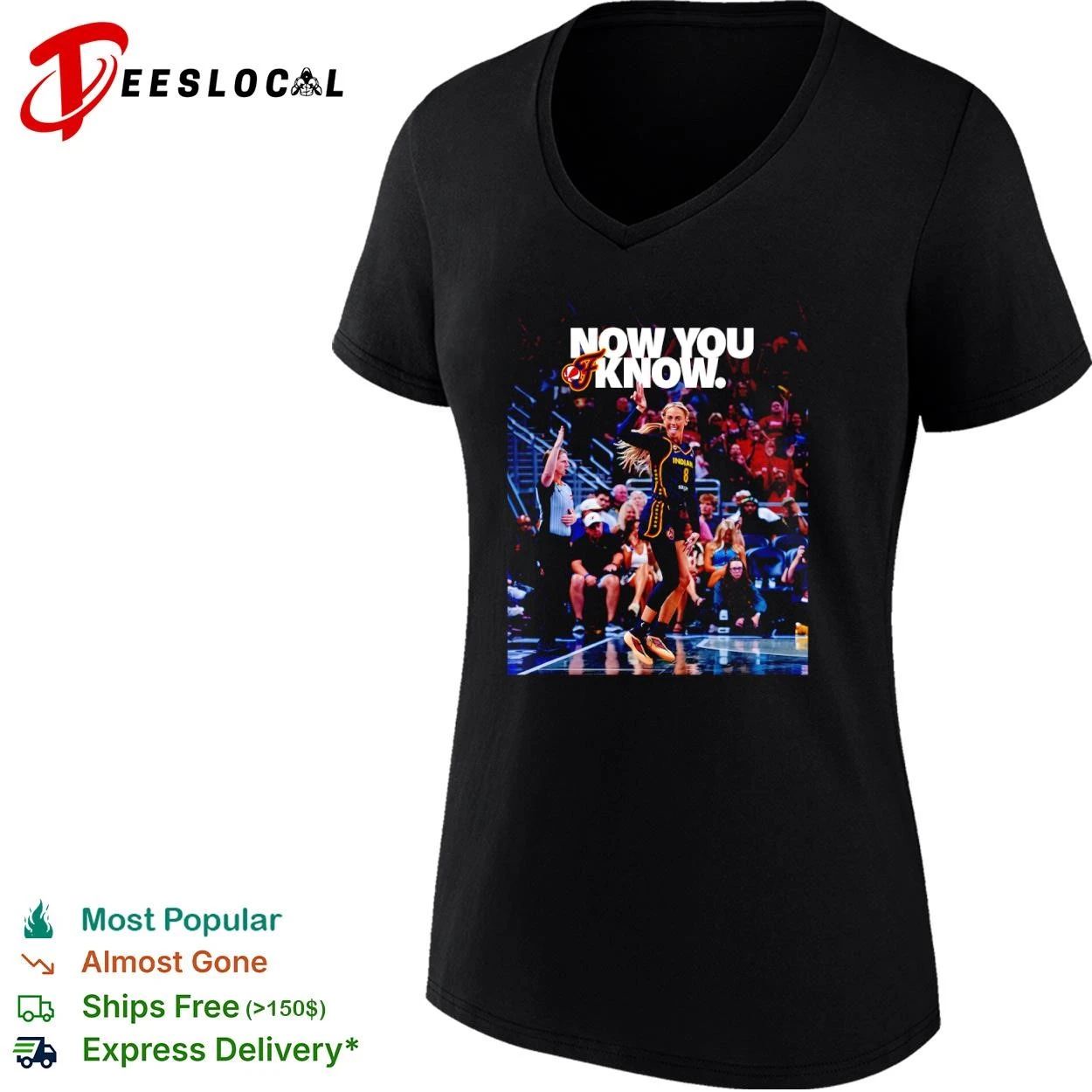 Caitlin Clark Indiana Fever Now You Know T-shirt