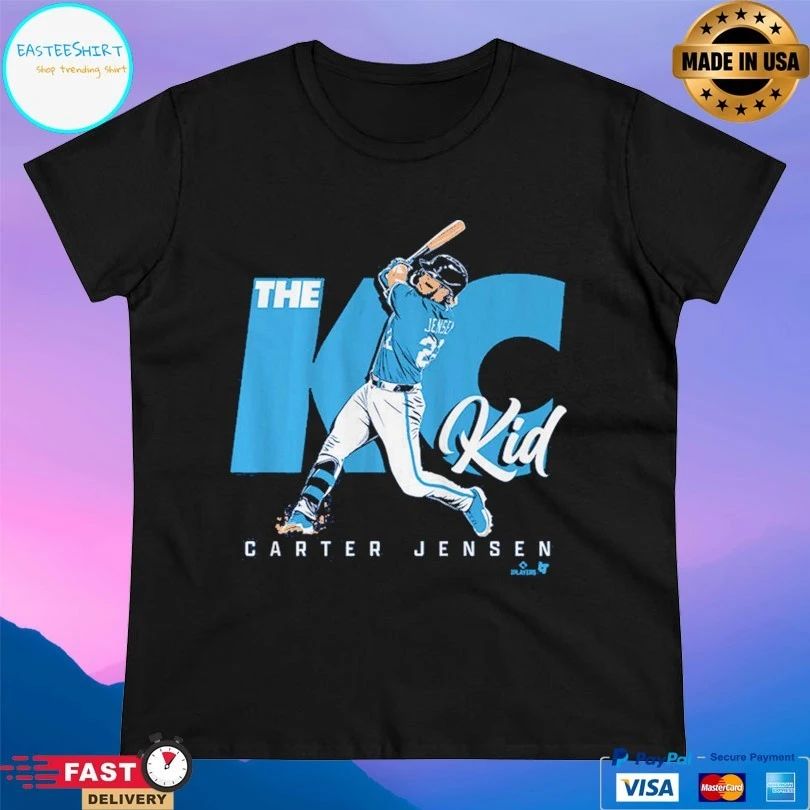 Kansas City Royals Carter Jensen The Kc Kid T-shirts