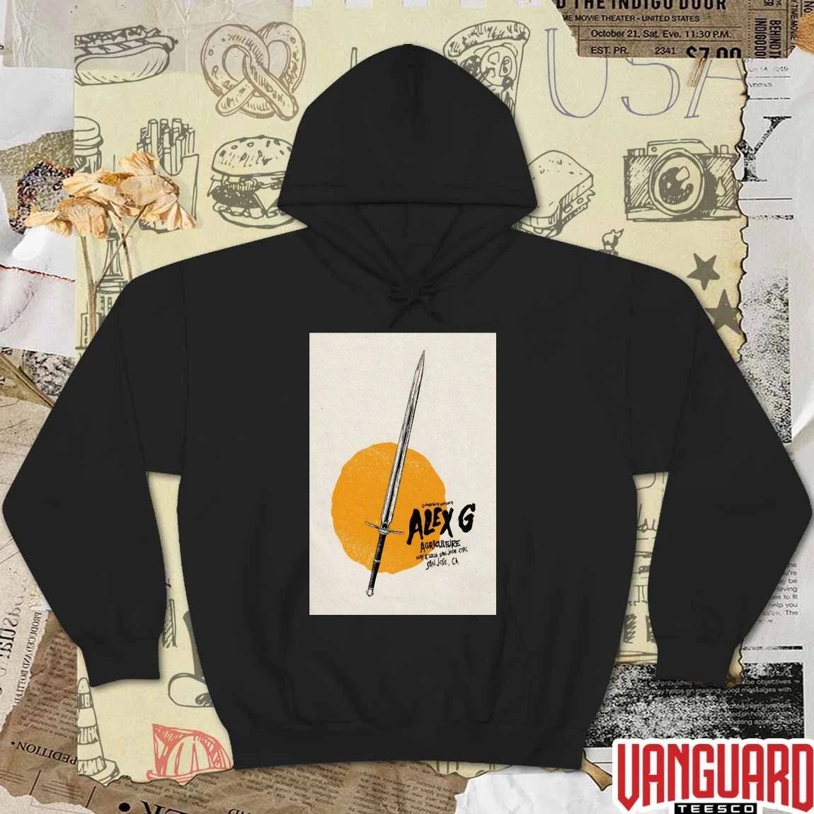 Alex G With Agriculture May 8 2026 San Jose Civic San Jose CA Poster t-shirt