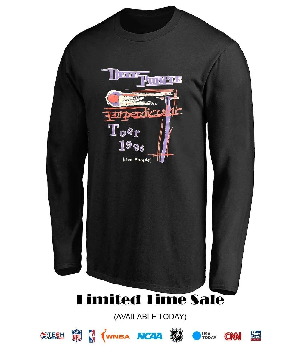 Deep Purple Purpendicular Tour 1996 shirt