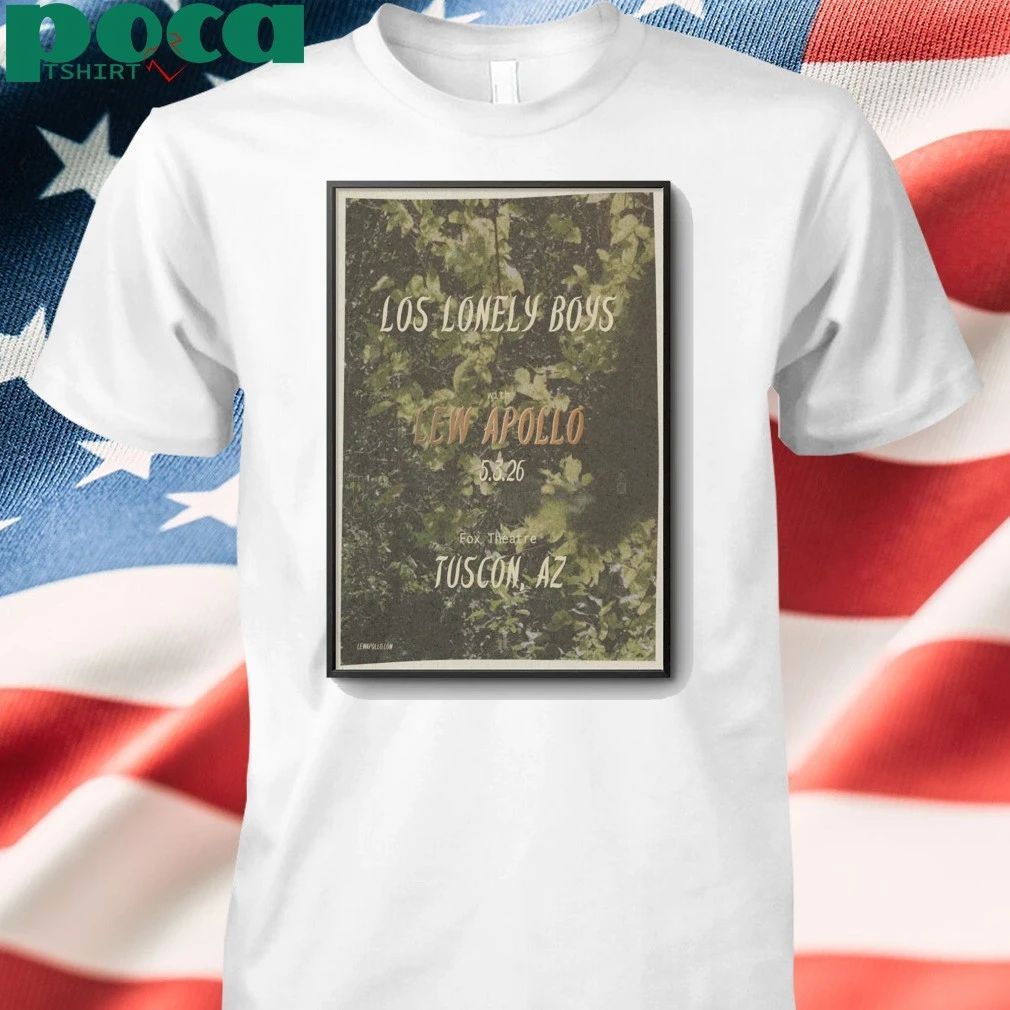 Limited May 2 2026 EL PASO Poster Lew Apollo shirt