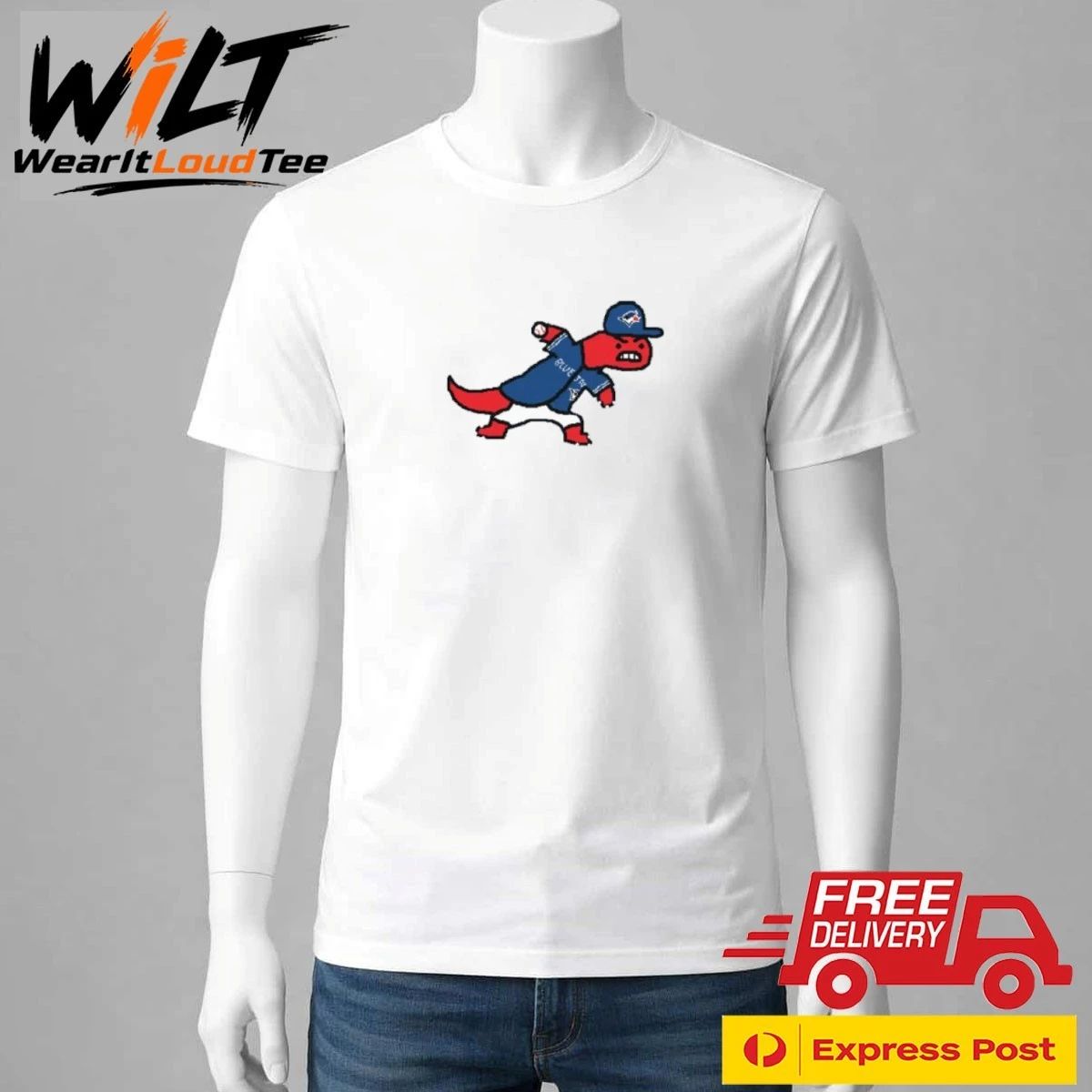 Toronto Blue Jays x Toronto Raptor Paint Shirt