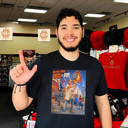 2026 Finals revenge Knicks vs Spurs illustration shirt