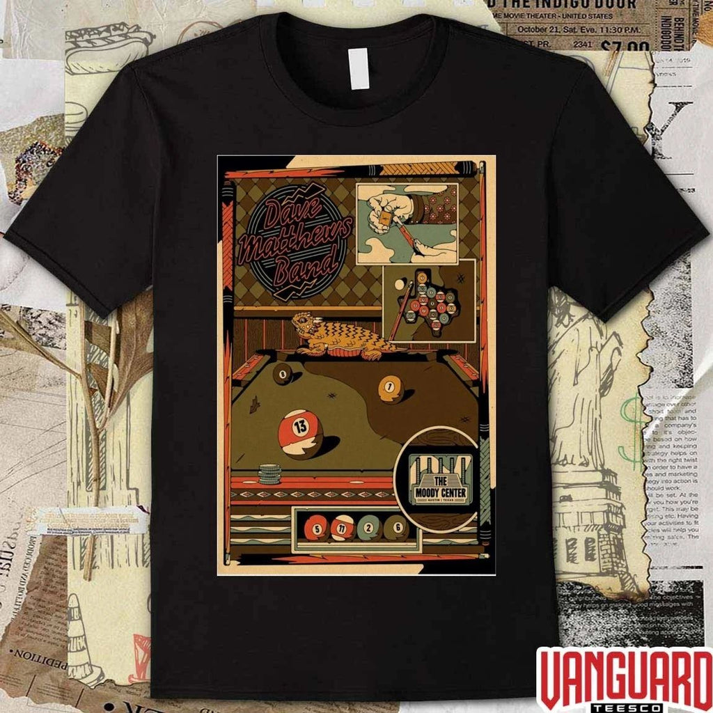 Dave Matthews Band Moody Center ATX May 11, 2026 Poster t-shirt