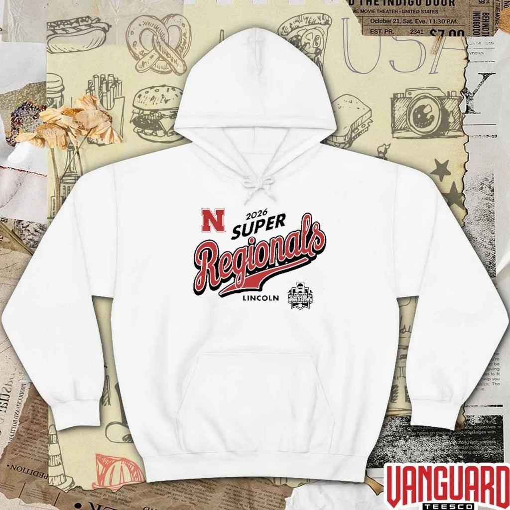 Nebraska Huskers Softball 2026 Lincoln Super Regionals t-shirt