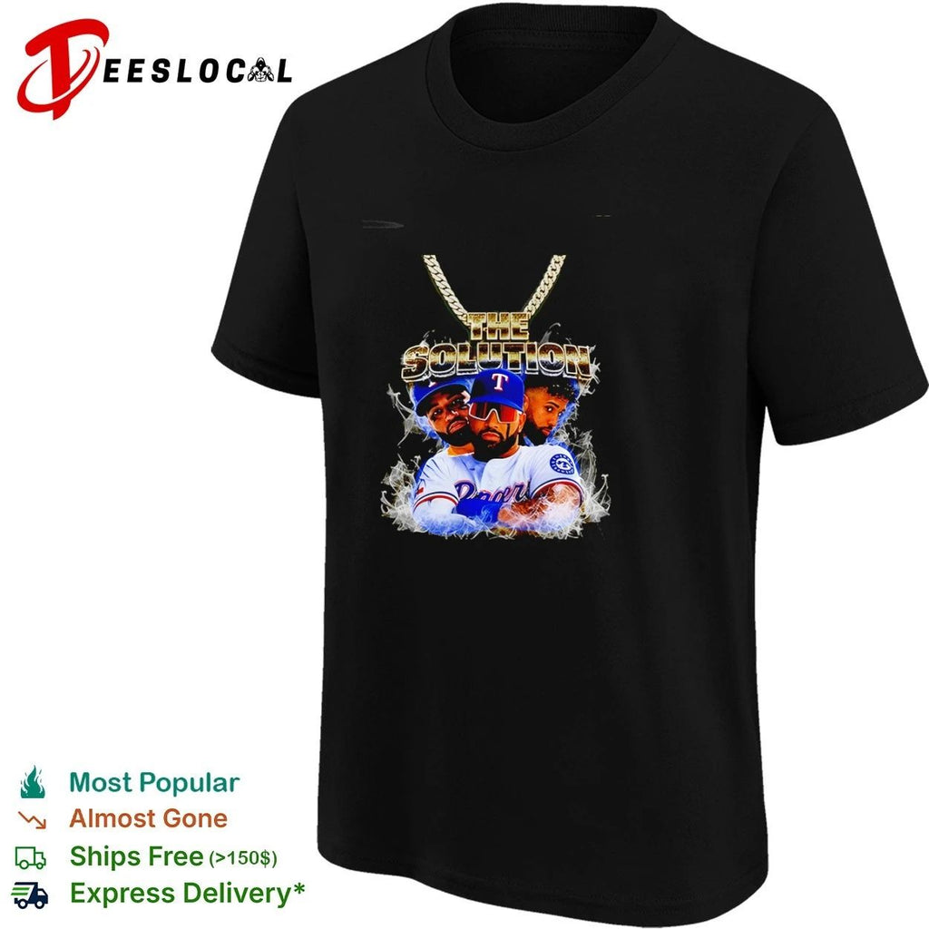 Ezequiel Duran The Solution Texas Rangers T-shirt
