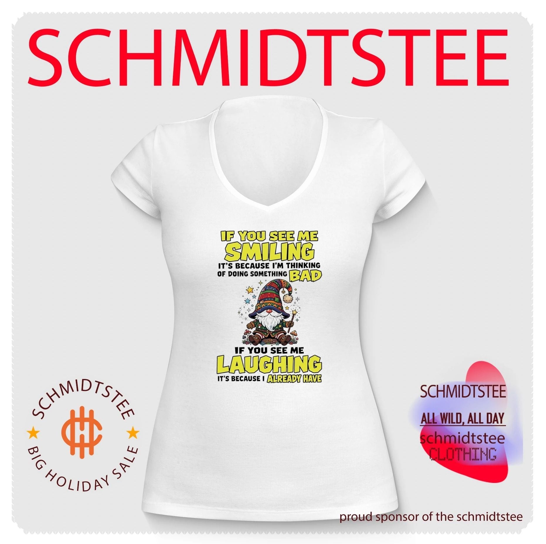 If you see me smiling it’s because I’m thinking of doing something bad shirt