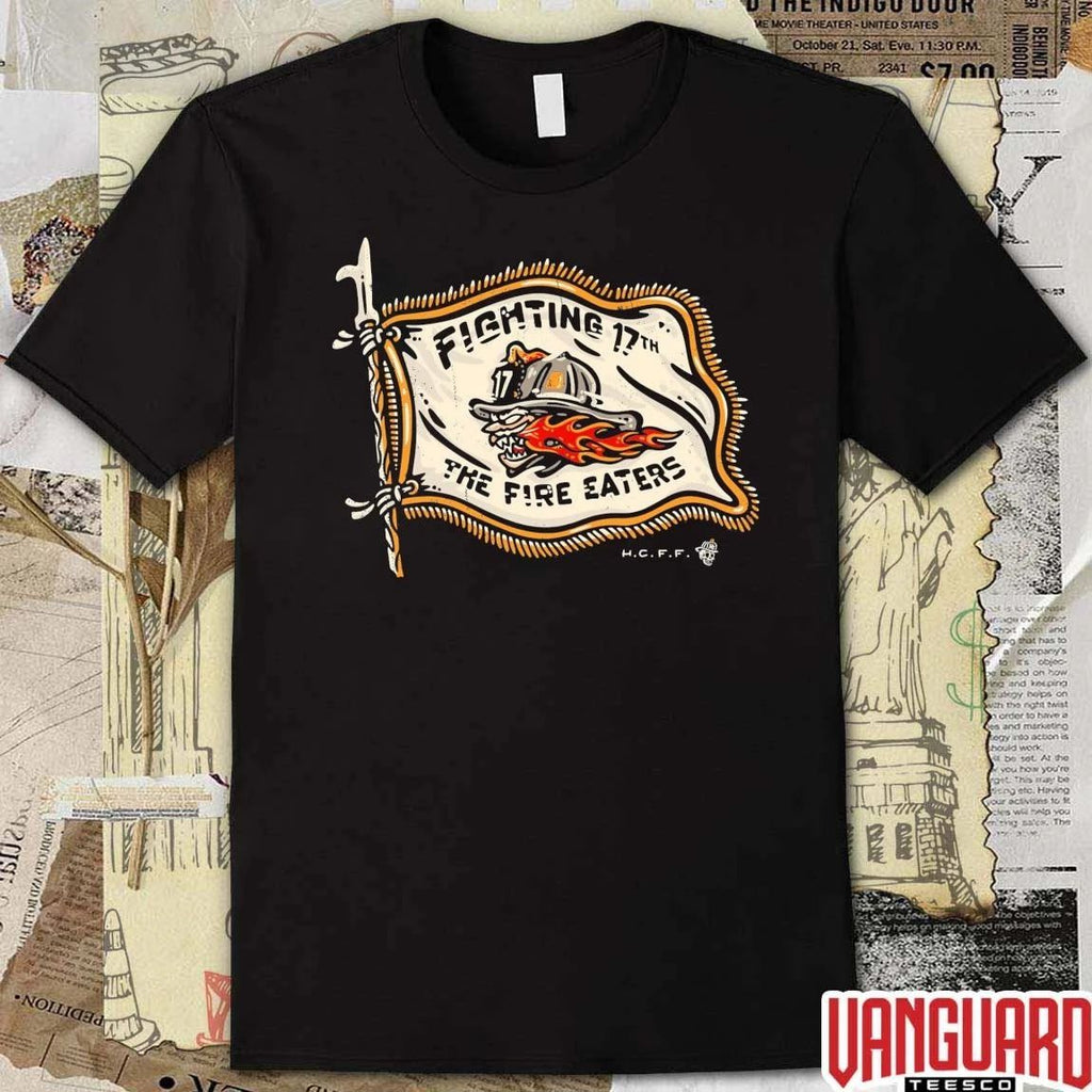 Fighting 17th Pop-Up Shop Merch The Fire Eaters Flag t-shirt