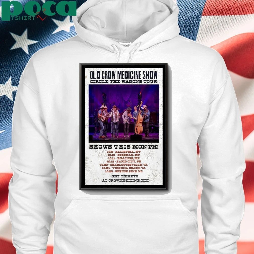 Old Crow Medicine Show October 2025 Poster shirt