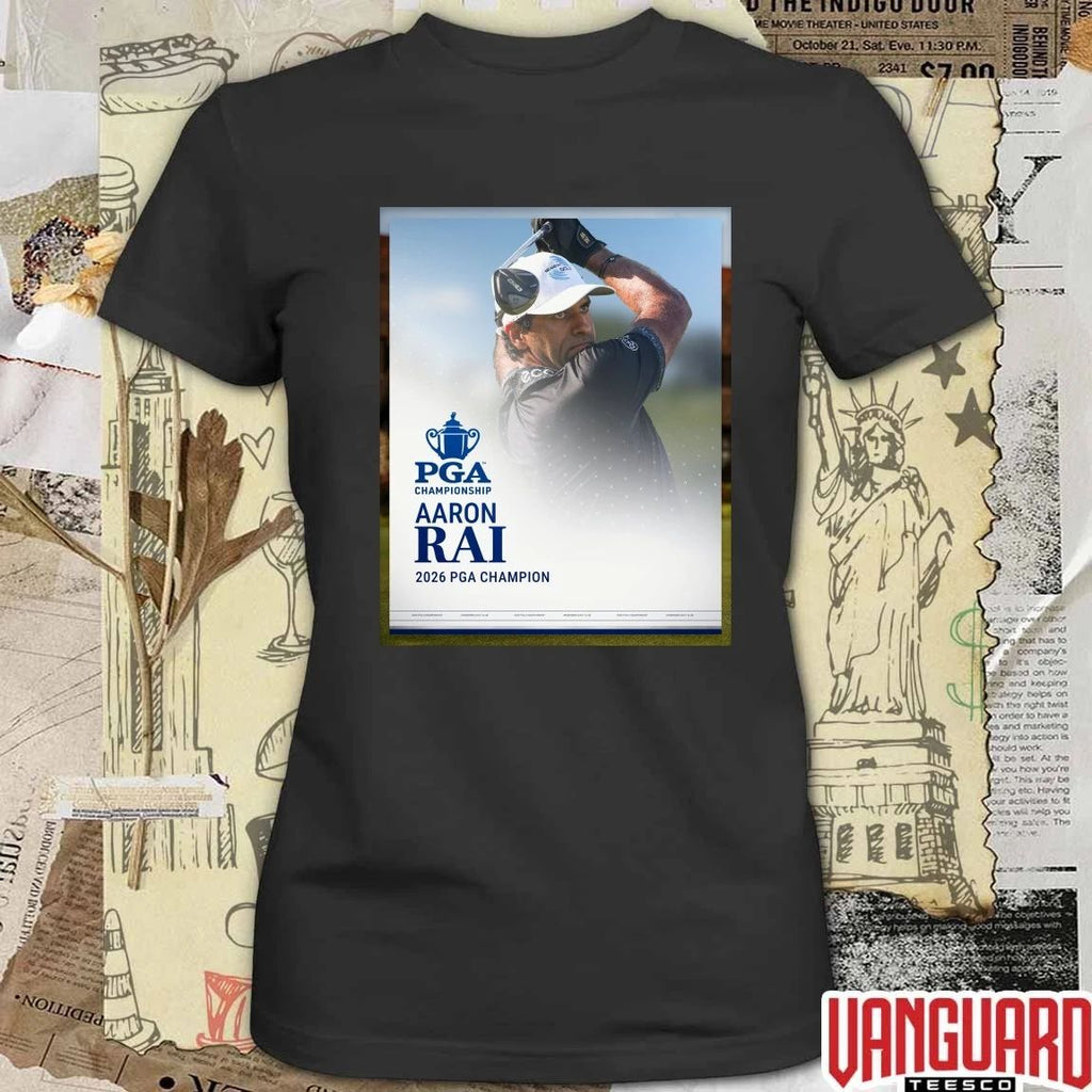 PGA Championship Aaron Rai 2026 PGA Champion Poster t-shirt