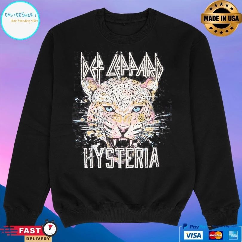 Def Leppard Hysteria Panther T-shirt