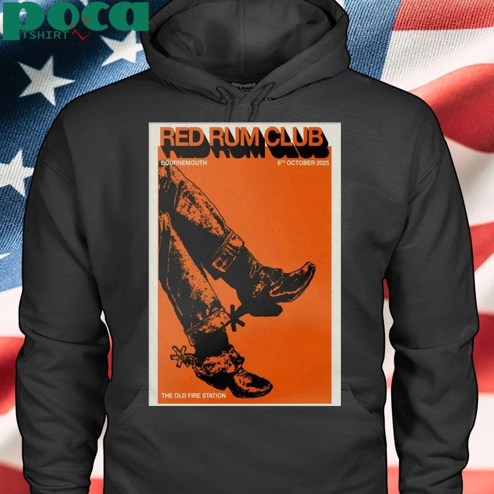 Red Rum Club Old Fire Station in Bournemouth UK October 6 2025 Poster T-shirt
