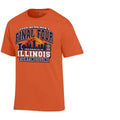 Illinois Fighting Illini Orange Champion 2026 NCAA Final Four Bound T Shirt