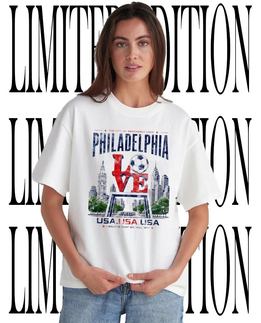 Love Park Soccer Club Philadelphia USA Shirt