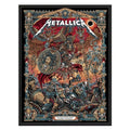 Metallica M72 Athens limited-edition poster by Juan Ma Orozco