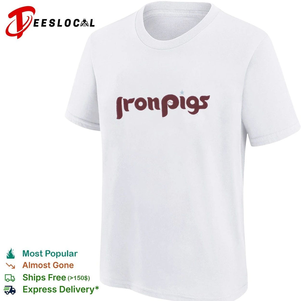 IronPigs Lehigh Valley IronPigs Minor League Baseball T-shirt