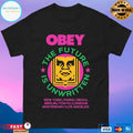 Obey The Future Is Unwritten New York Paris Seoul Berlin Tokyo London Amsterdam Los Angeles T-shirt