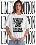 Benny Buckets Mccollum for Governor a Governor for ball shirt