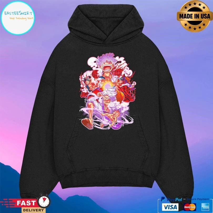 Drums Of Liberation Luffy Gear 5 T-shirts