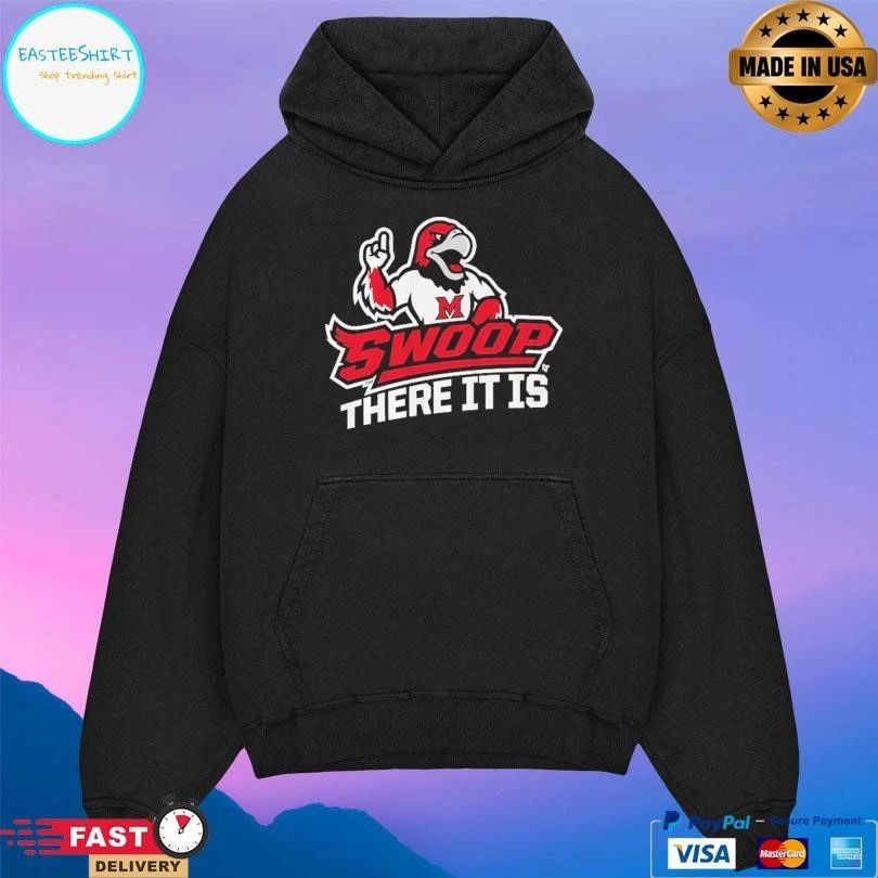 Miami OH Redhawks Basketball Swoop There It Is T-shirts