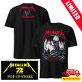 Metallica M72 Tour June 3 2026 Bologna Italy Gargoyle Shirt
