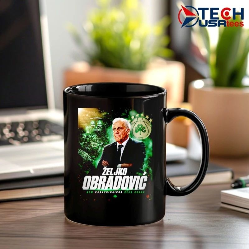 Zeljko Obradovic New Panathinaikos Head Coach shirt