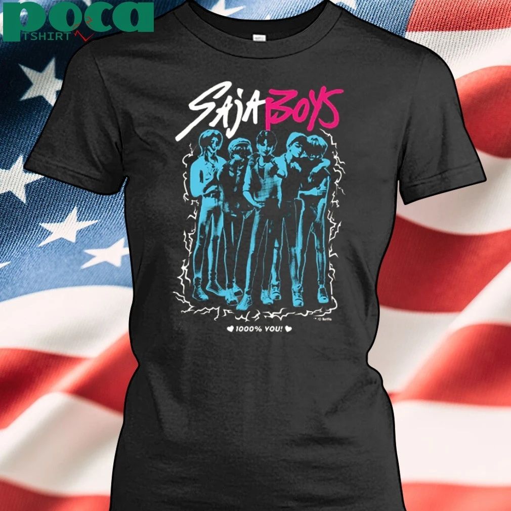 Kpop Demon Hunters Saja Boys Tie Dye T-shirt