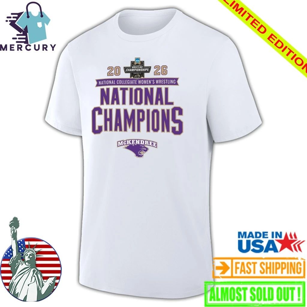 McKendree Bearcats 2026 NCAA Women’s Wrestling National Champions Shirt