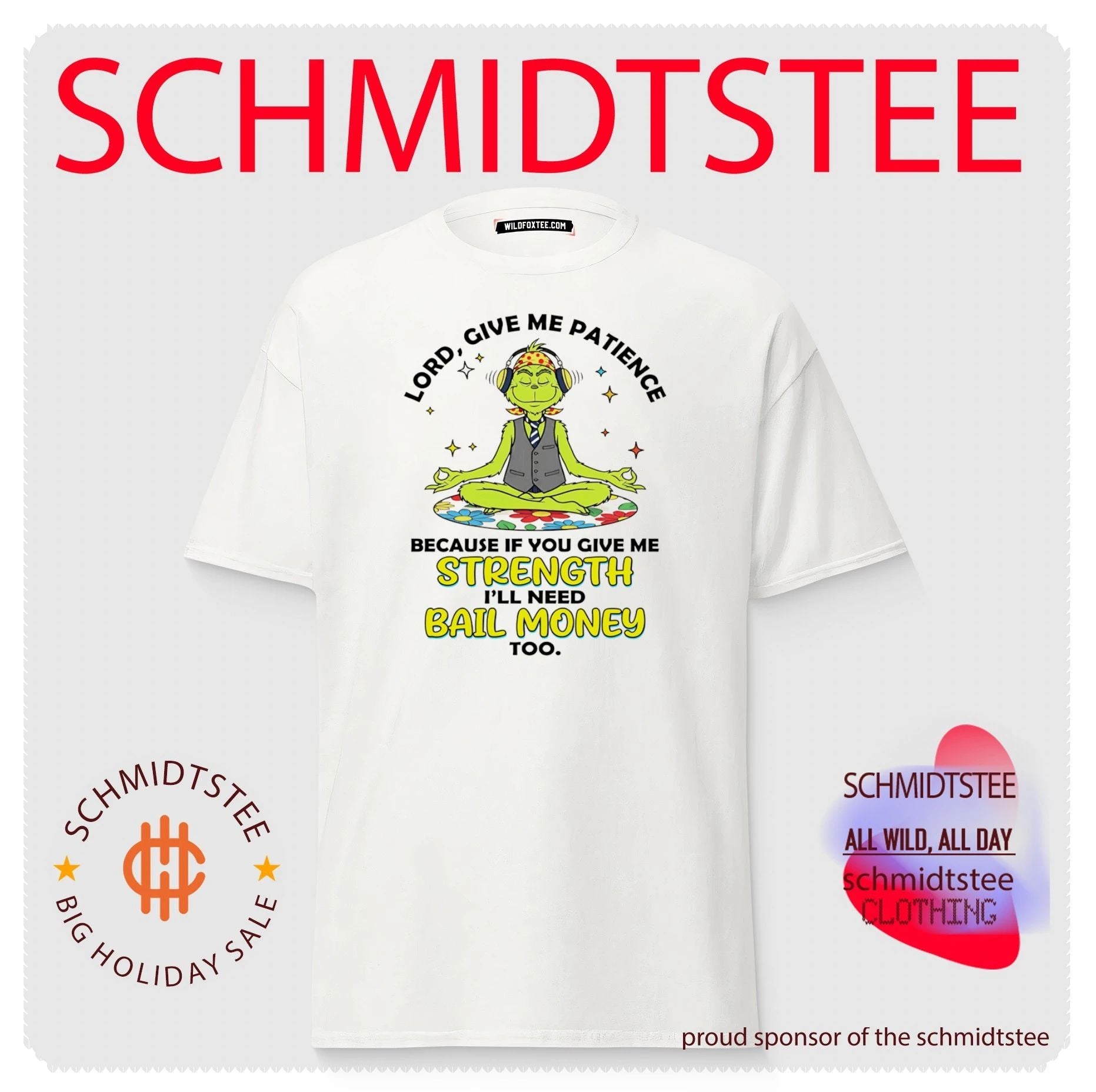 Lord Give Me Patience Because If You Give Me Strength I’ll Need Bail Money Too shirt