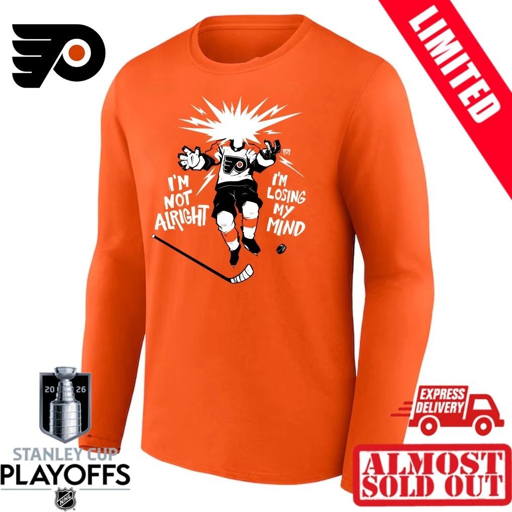 Losing My Mind Philadelphia Flyers Shirt