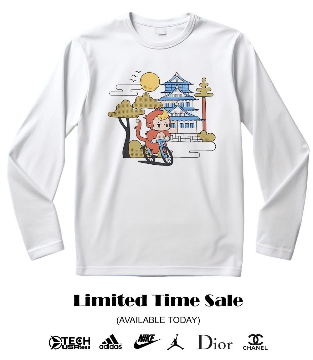 Monkey out for a ride shirt